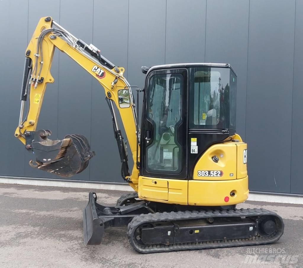 CAT 303.5E2CR Mini rýpadla < 7t