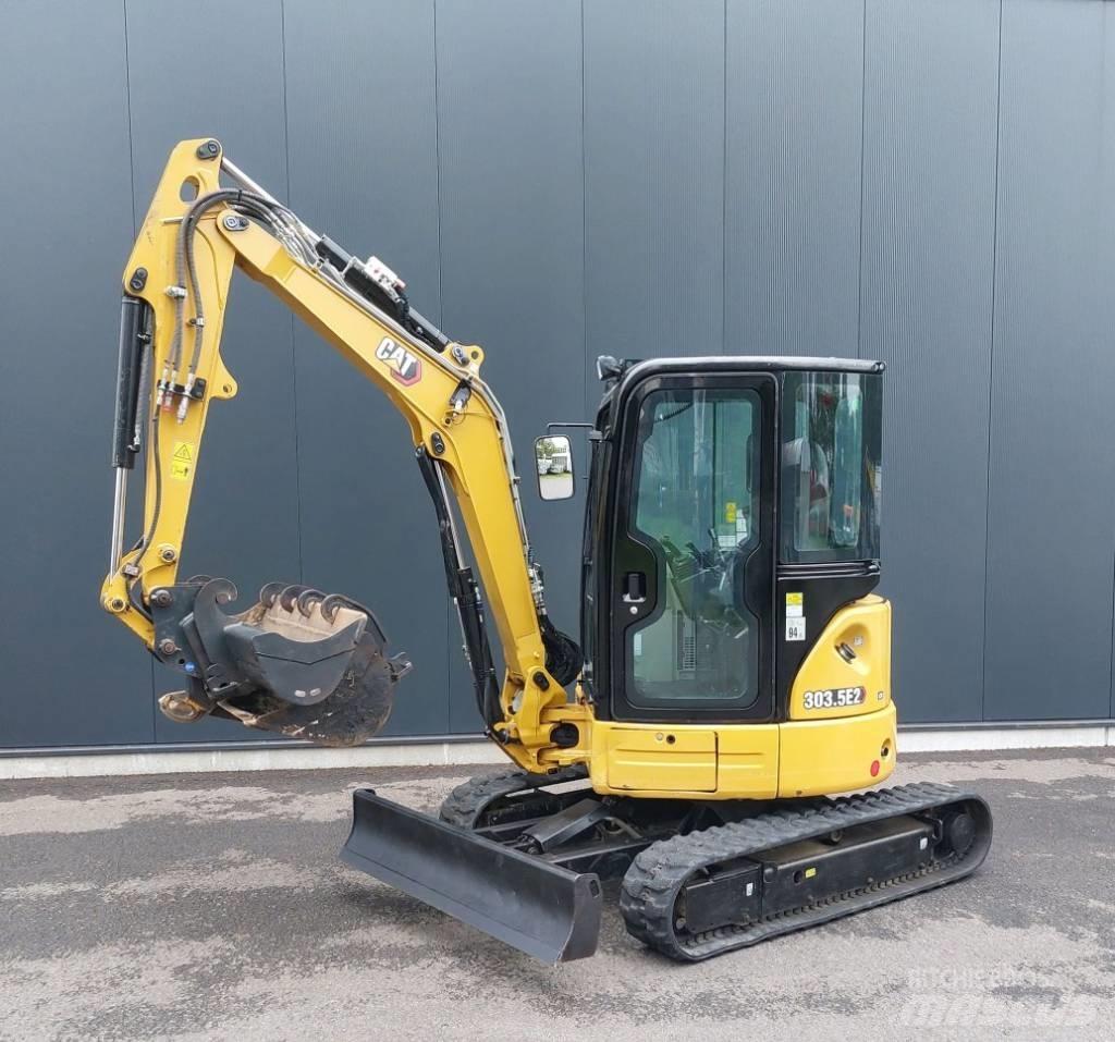 CAT 303.5E2CR Mini rýpadla < 7t