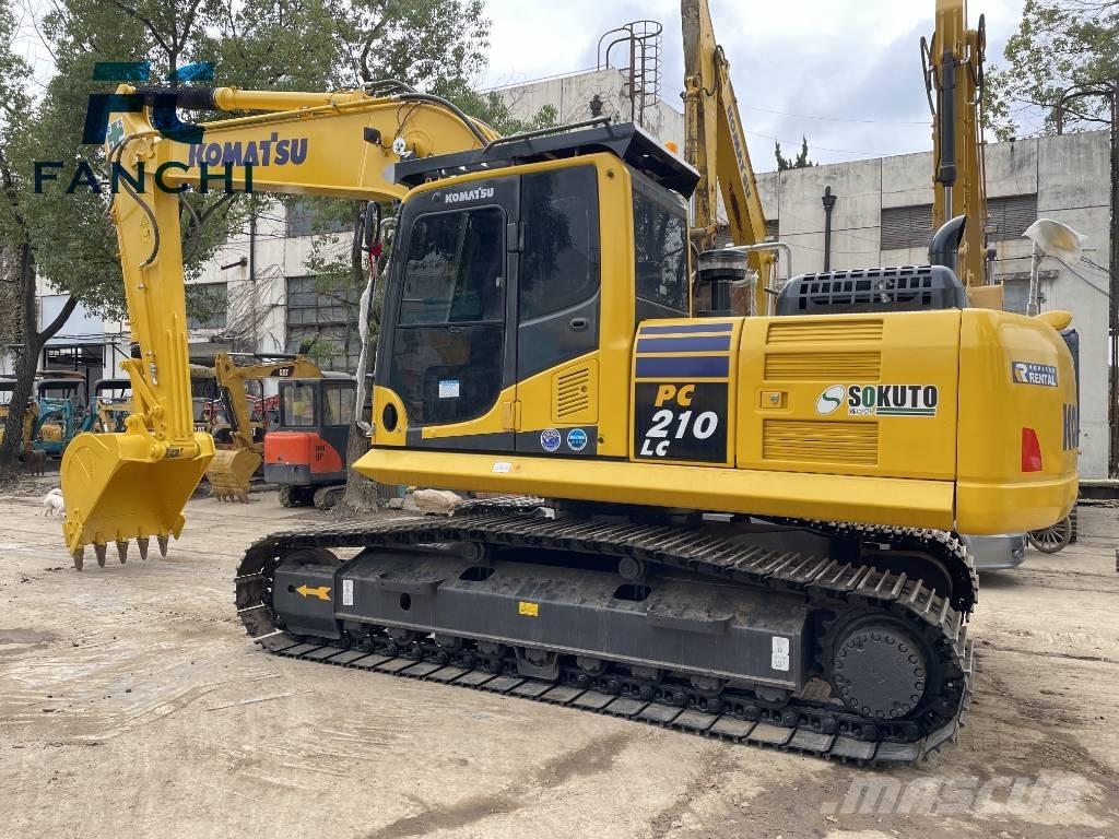 Komatsu PC210 Pásová rýpadla