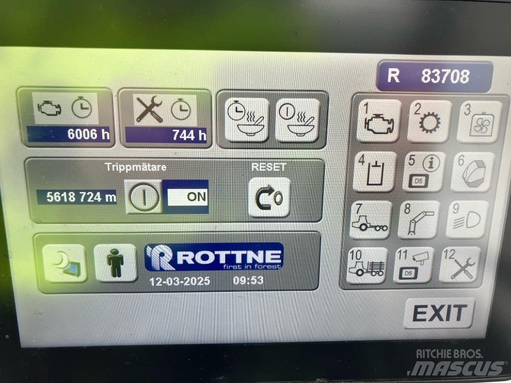 Rottne F13D Vyvážecí traktory