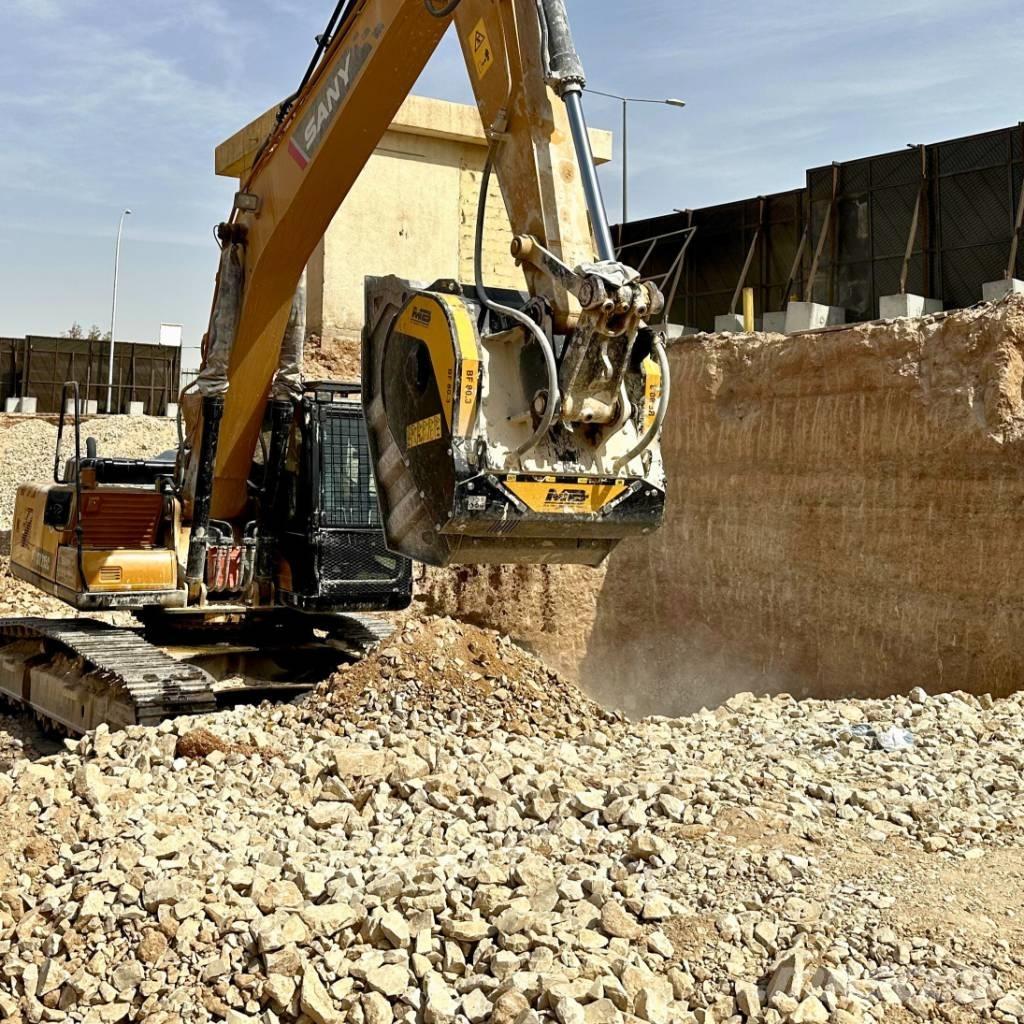 MB Crusher BF80.3 Drtící lopaty