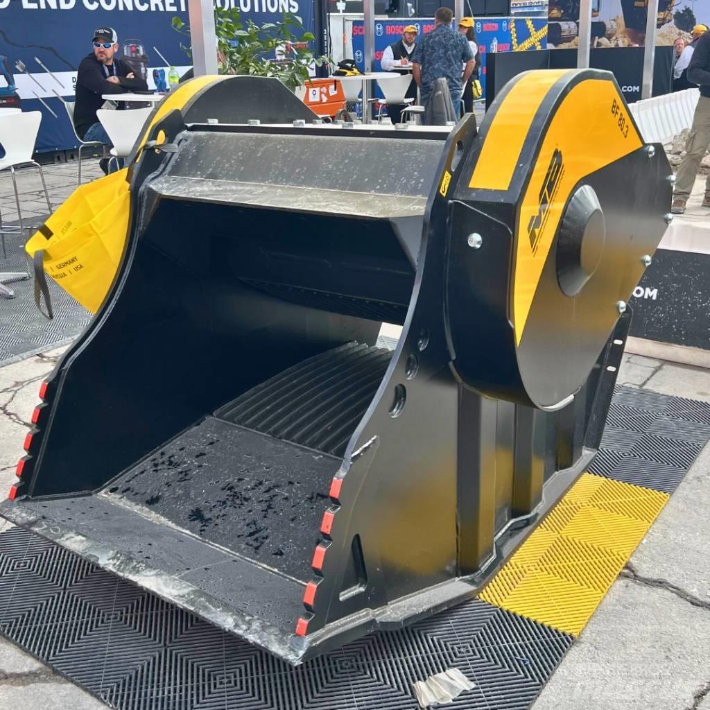 MB Crusher BF80.3 Drtící lopaty