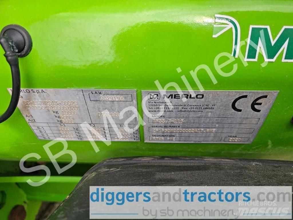 Merlo TF 33.7 Teleskopické manipulátory