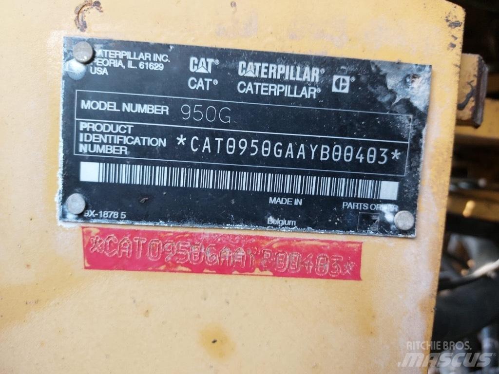 CAT 950 G Kolové nakladače