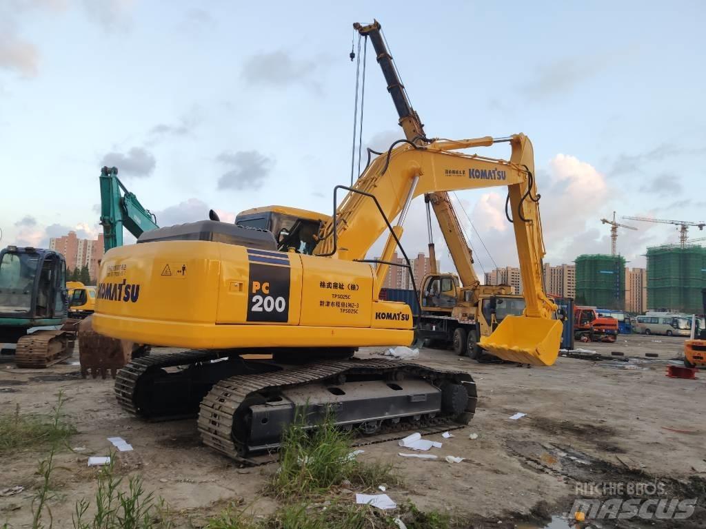 Komatsu PC 200-7 Midi rýpadla 7t - 12t