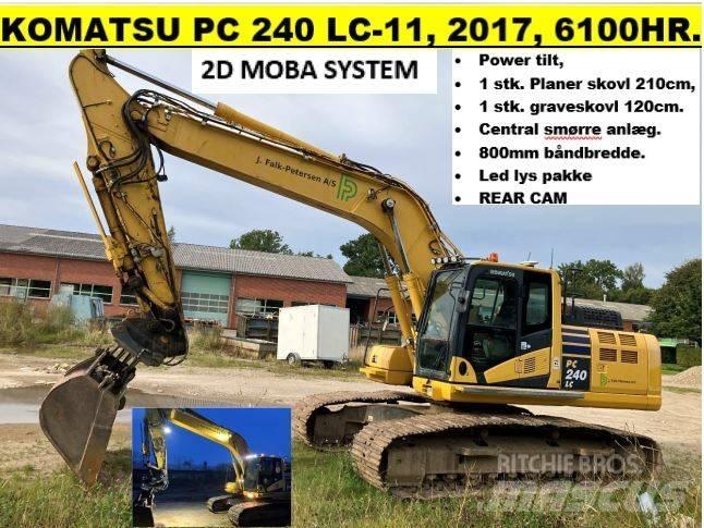 Komatsu PC 240 LC-11 Pásová rýpadla