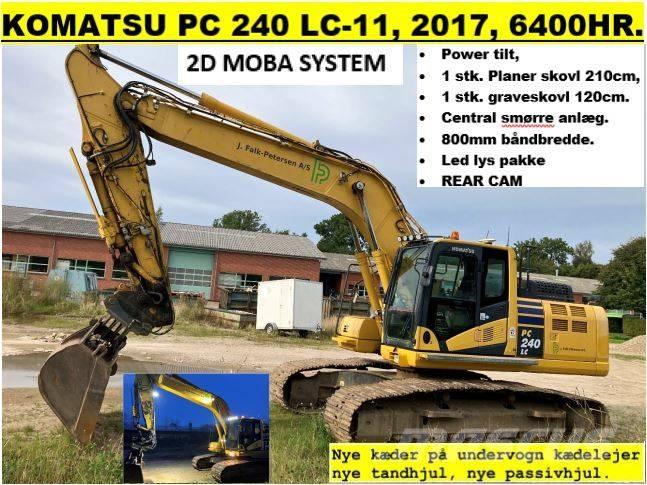 Komatsu PC 240 LC-11 Pásová rýpadla