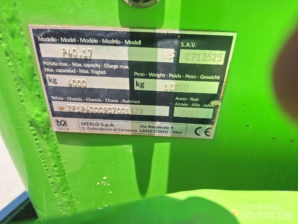 Merlo P 40.17 Teleskopické manipulátory