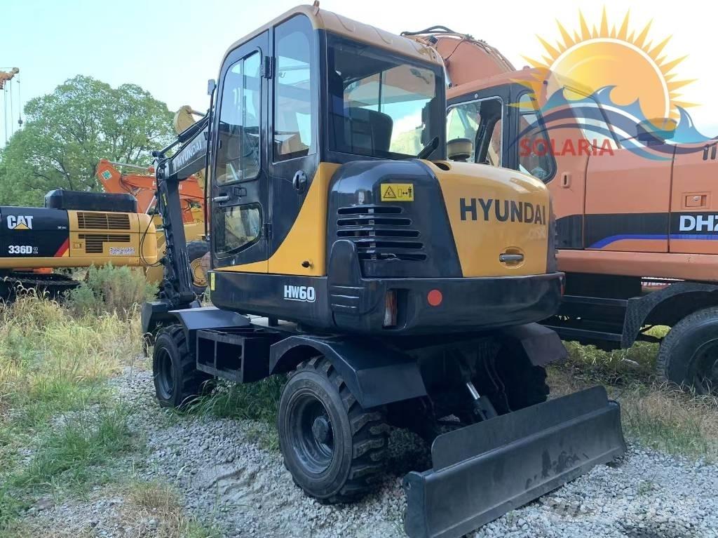 Hyundai R60W HW Kolová rýpadla