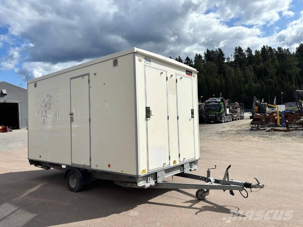  !! SOLD !! Scanvogn S/A Stavební buňky