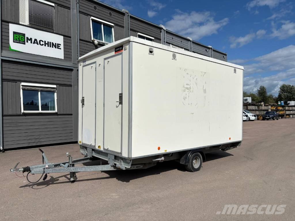  !! SOLD !! Scanvogn S/A Stavební buňky