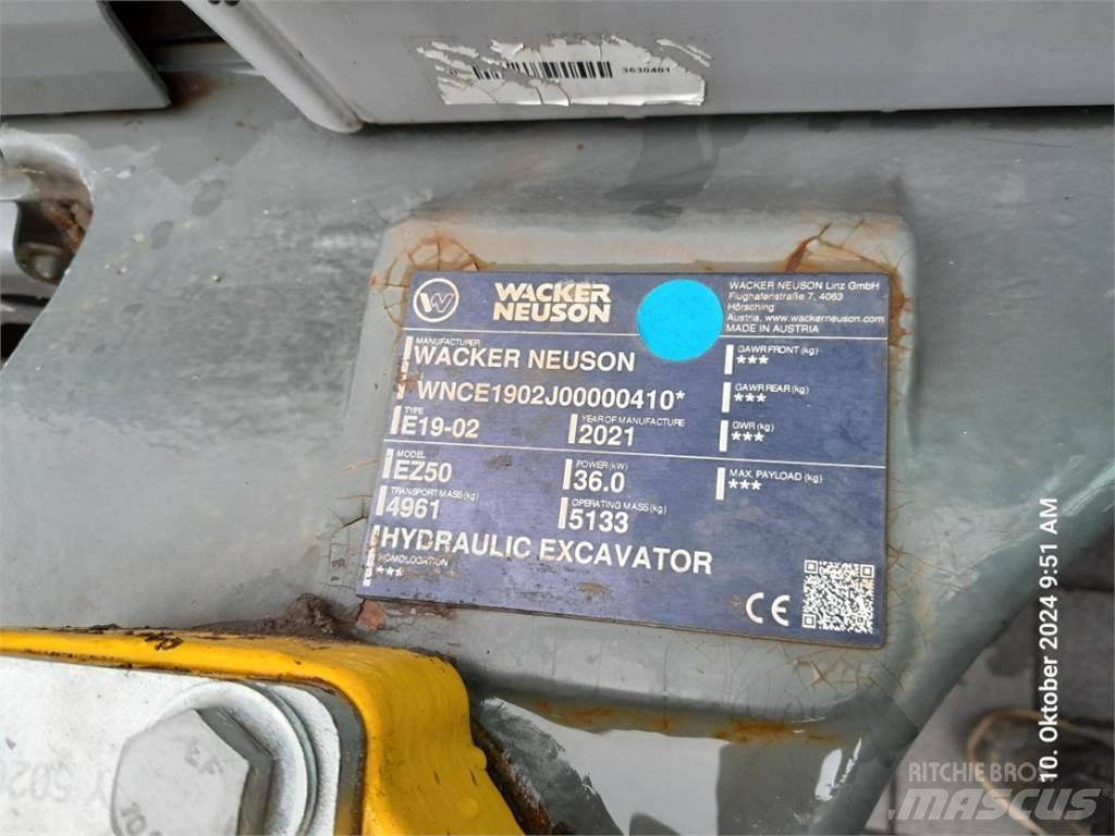 Wacker Neuson EZ50 Mini rýpadla < 7t