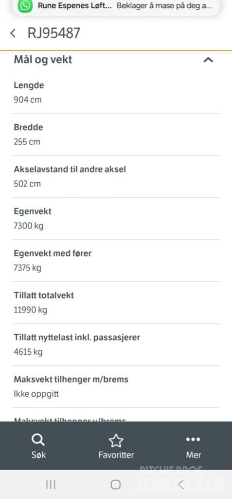 DAF 45-220 Nákladní vozidlo bez nástavby