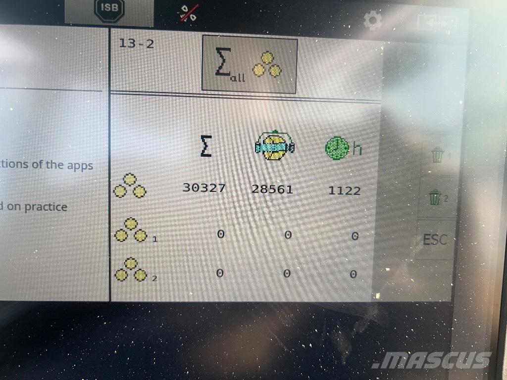 Krone CF1550XC Lis na válcové balíky