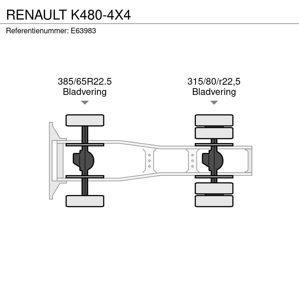 Renault K480-4X4 Tahače