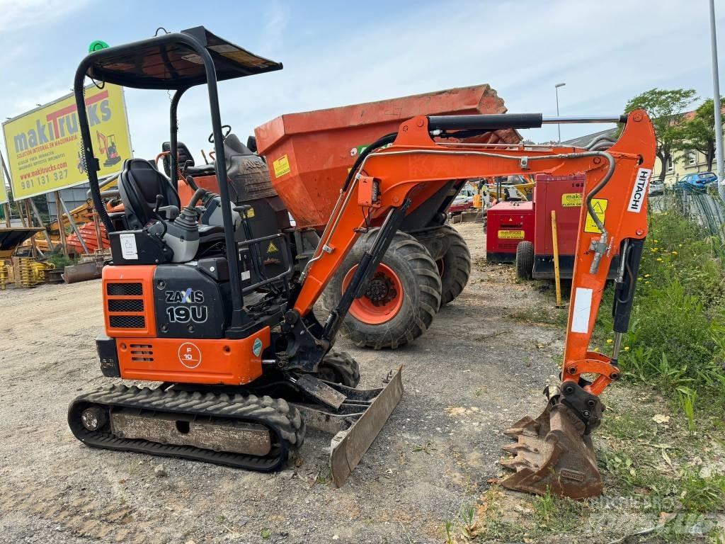 Hitachi ZX19U-5 Mini rýpadla < 7t