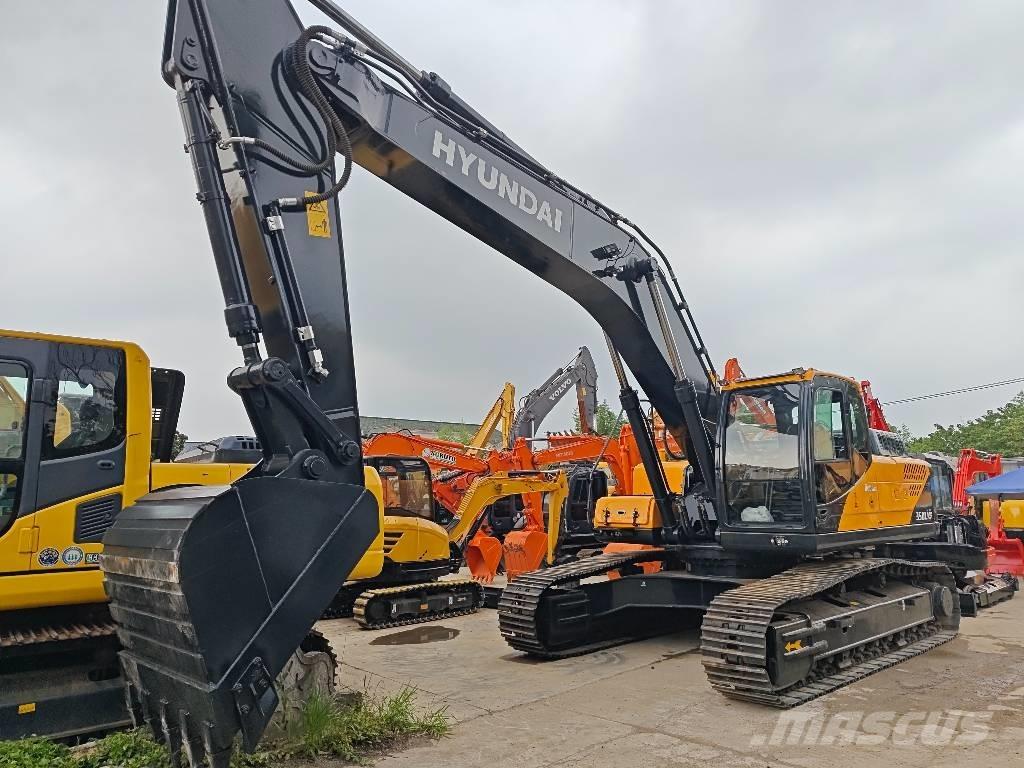 Hyundai R350L Pásová rýpadla