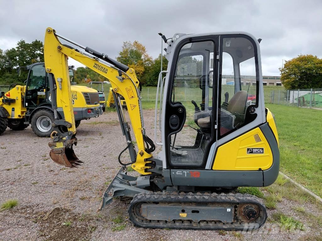 Wacker Neuson ET18 Pásová rýpadla