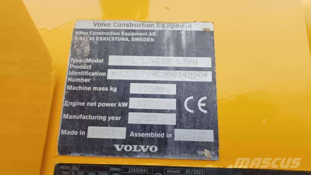 Volvo L 70 H Kolové nakladače