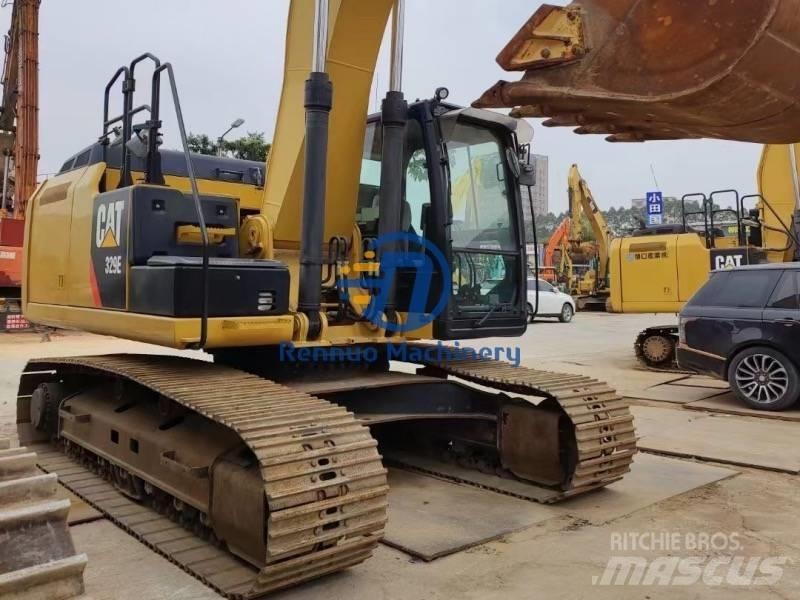 CAT 329E Pásová rýpadla
