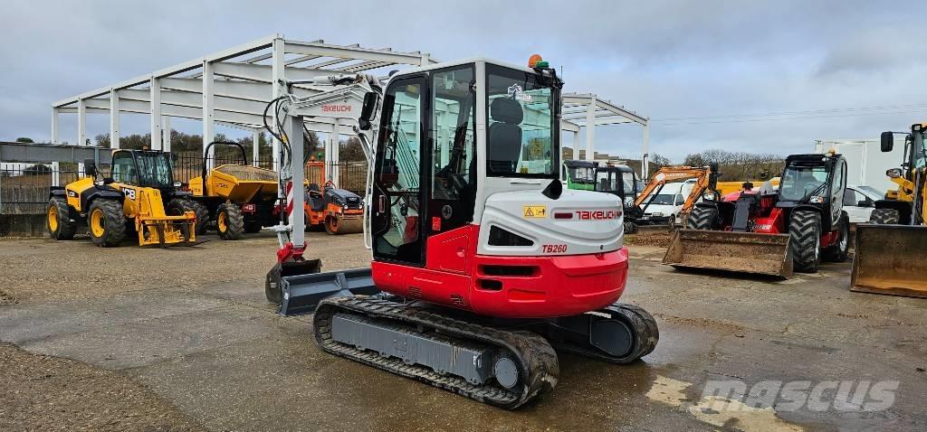 Takeuchi TB 260 Mini rýpadla < 7t