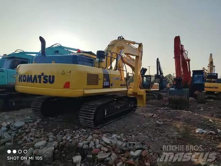 Komatsu PC350 Pásová rýpadla