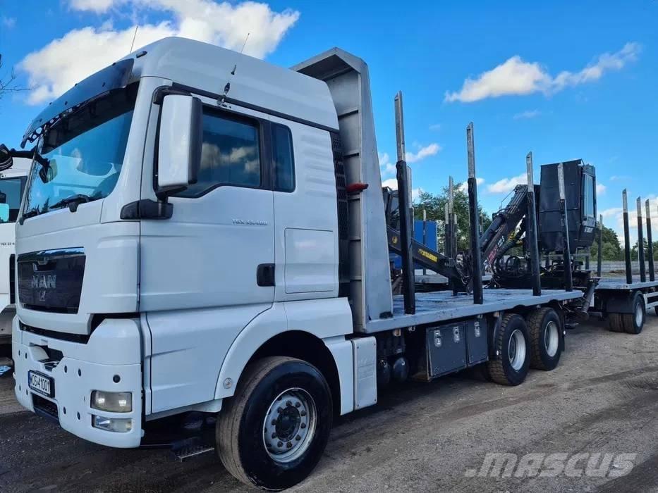 MAN TGX 33.580 Autojeřáby, hydraulické ruky
