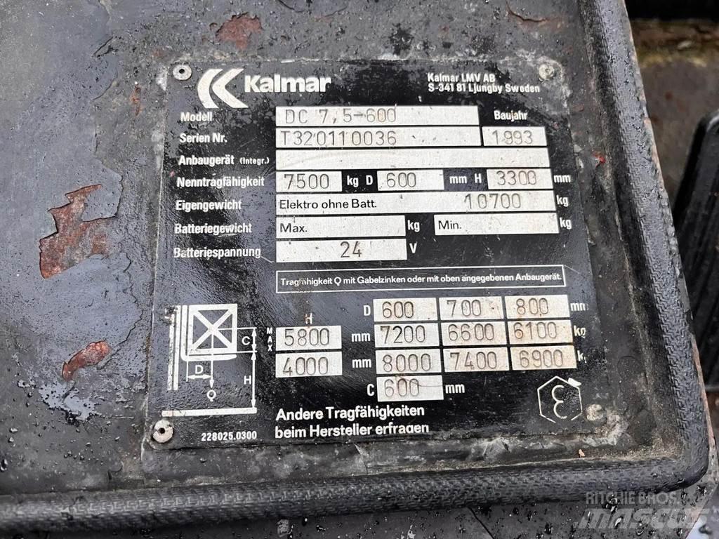 Kalmar DC7,5- 600 LPG vozíky