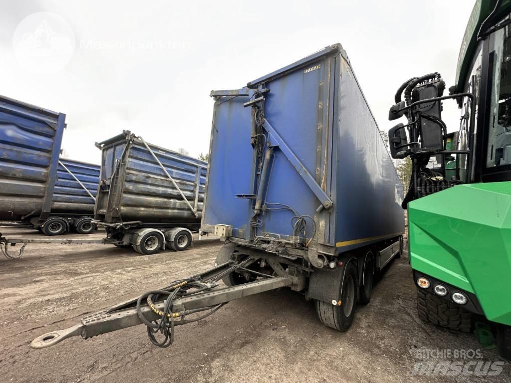  Eksjövagnen FS 18-18 Přívěsy na dřevní štěpku