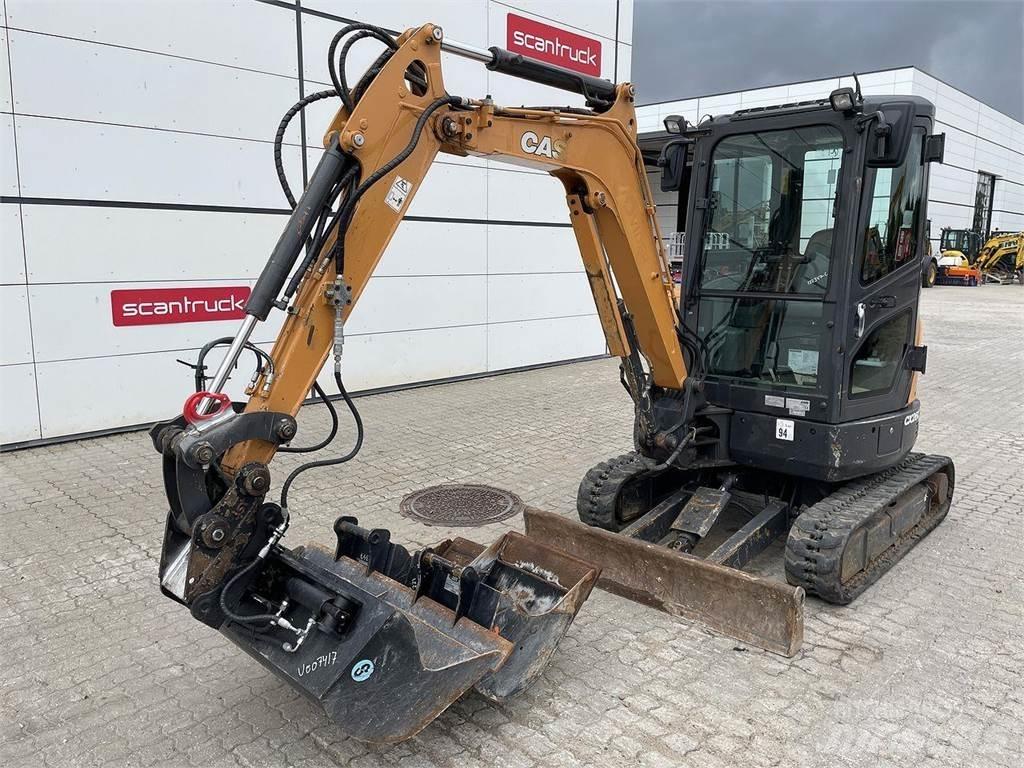 CASE CX26C Kolová rýpadla