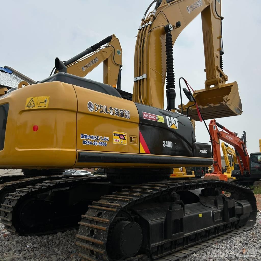 CAT 340D2L Pásová rýpadla