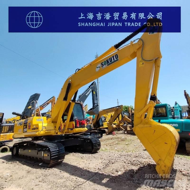 Komatsu PC 220 Pásová rýpadla