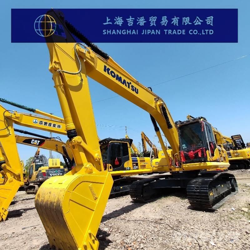 Komatsu PC 220 Pásová rýpadla