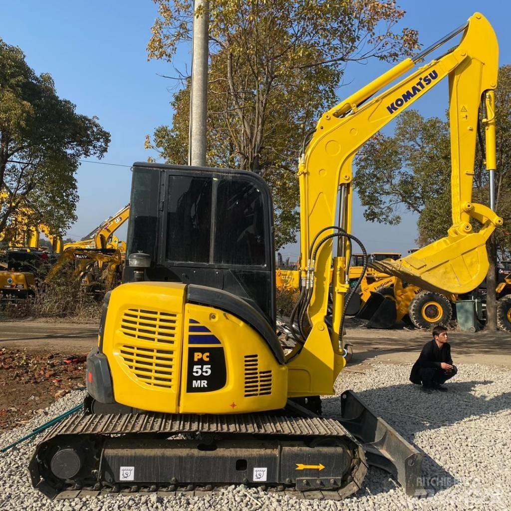 Komatsu PC 55 Pásová rýpadla
