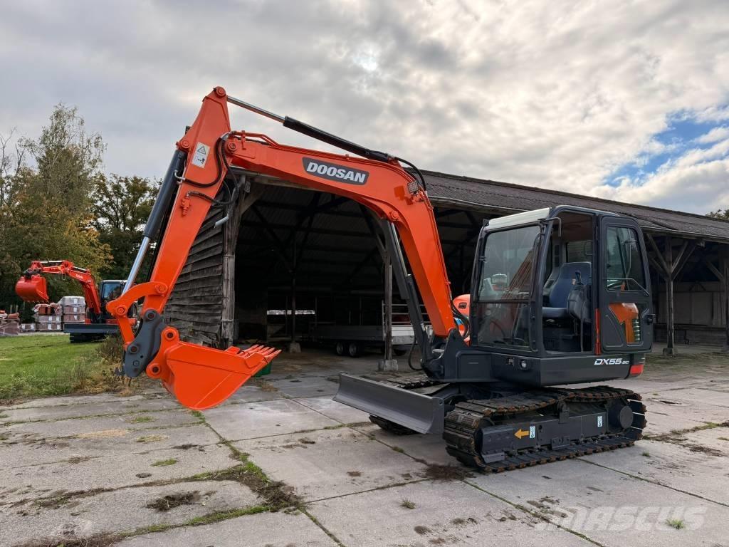 Doosan DX 55-9 C Mini rýpadla < 7t