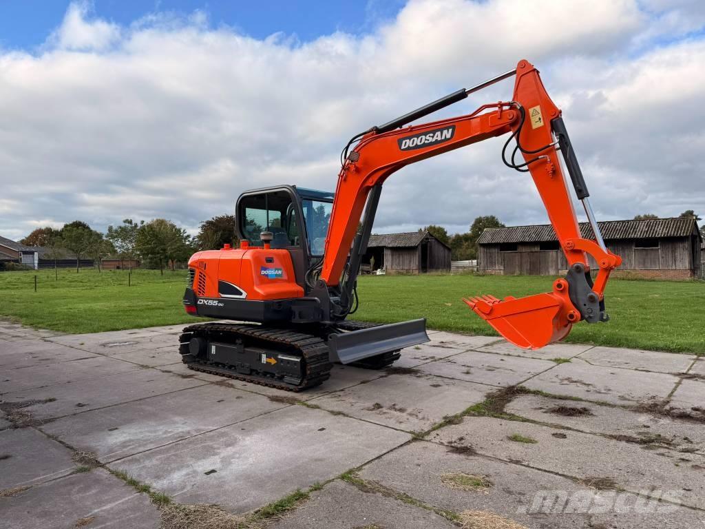 Doosan DX 55-9 C Mini rýpadla < 7t