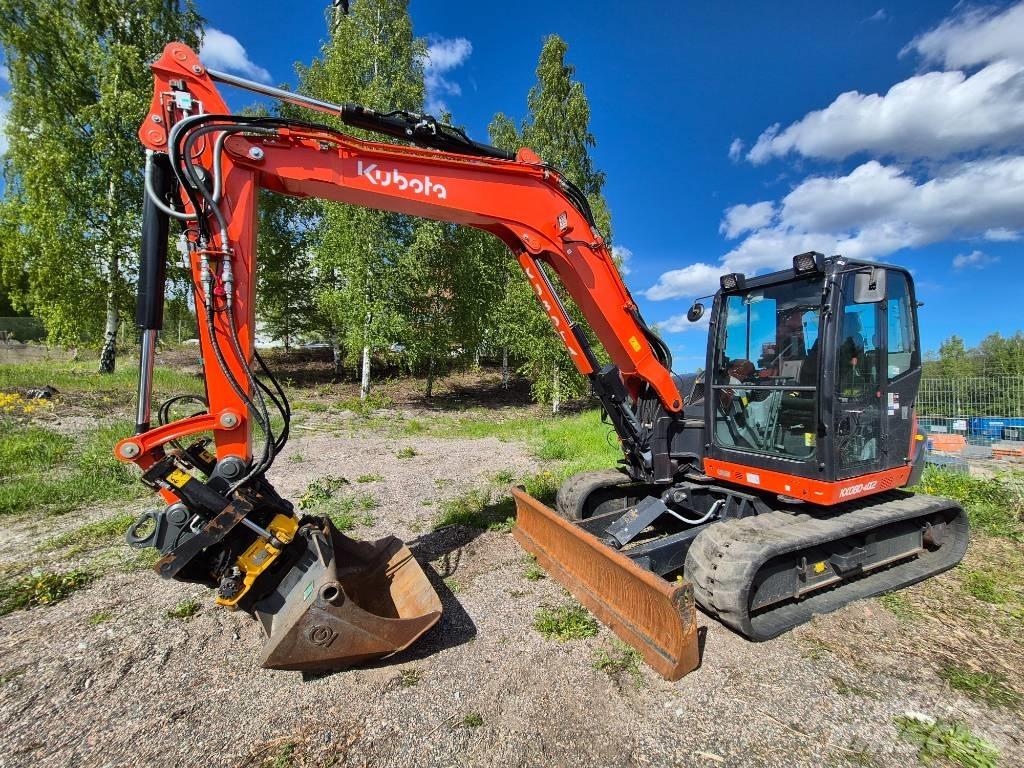 Kubota KX 080-4 Midi rýpadla 7t - 12t