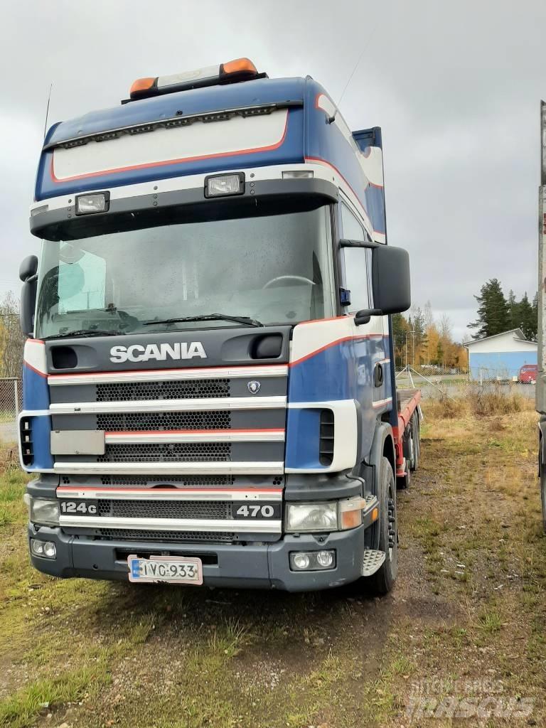 Scania R 124 Autojeřáby, hydraulické ruky
