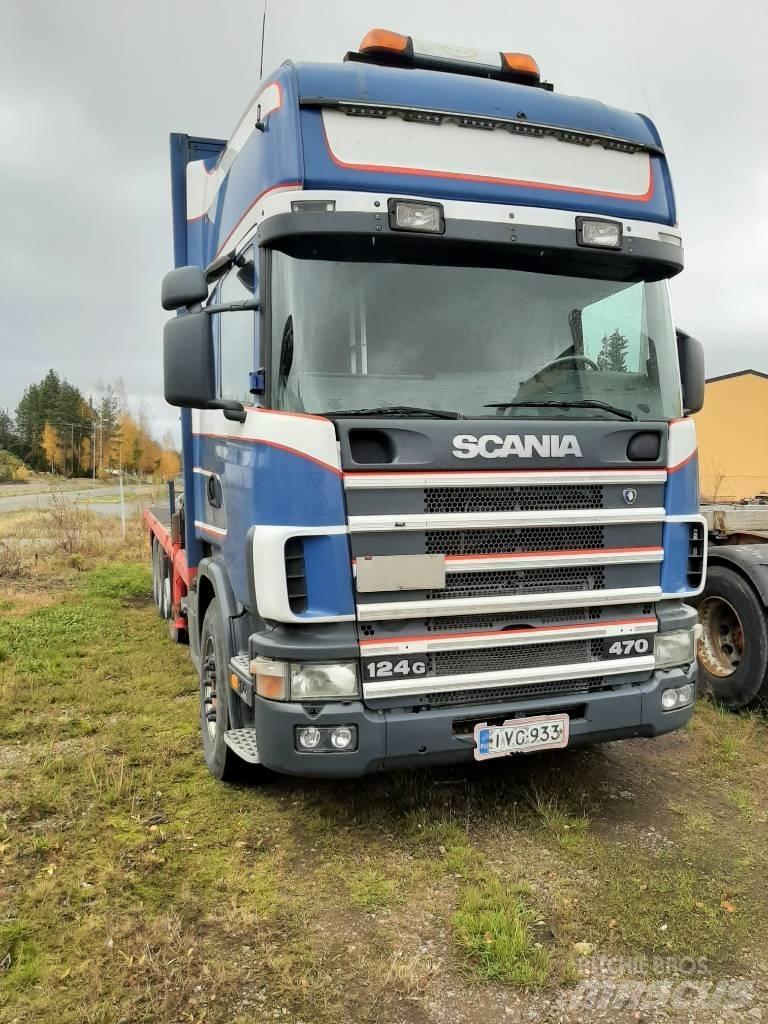 Scania R 124 Autojeřáby, hydraulické ruky