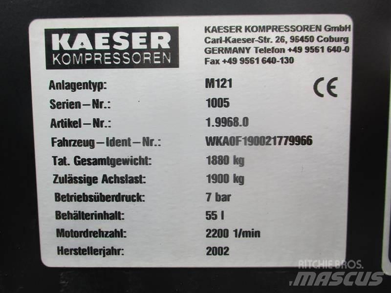 Kaeser M 121 Kompresory