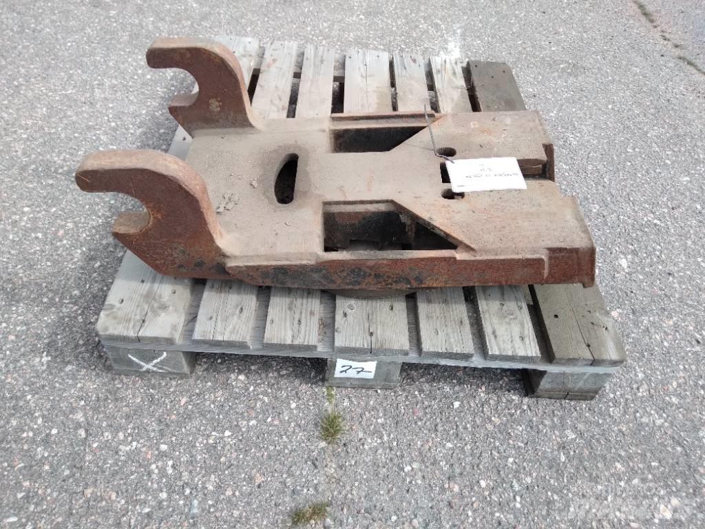 Engcon varaosia Rotátory