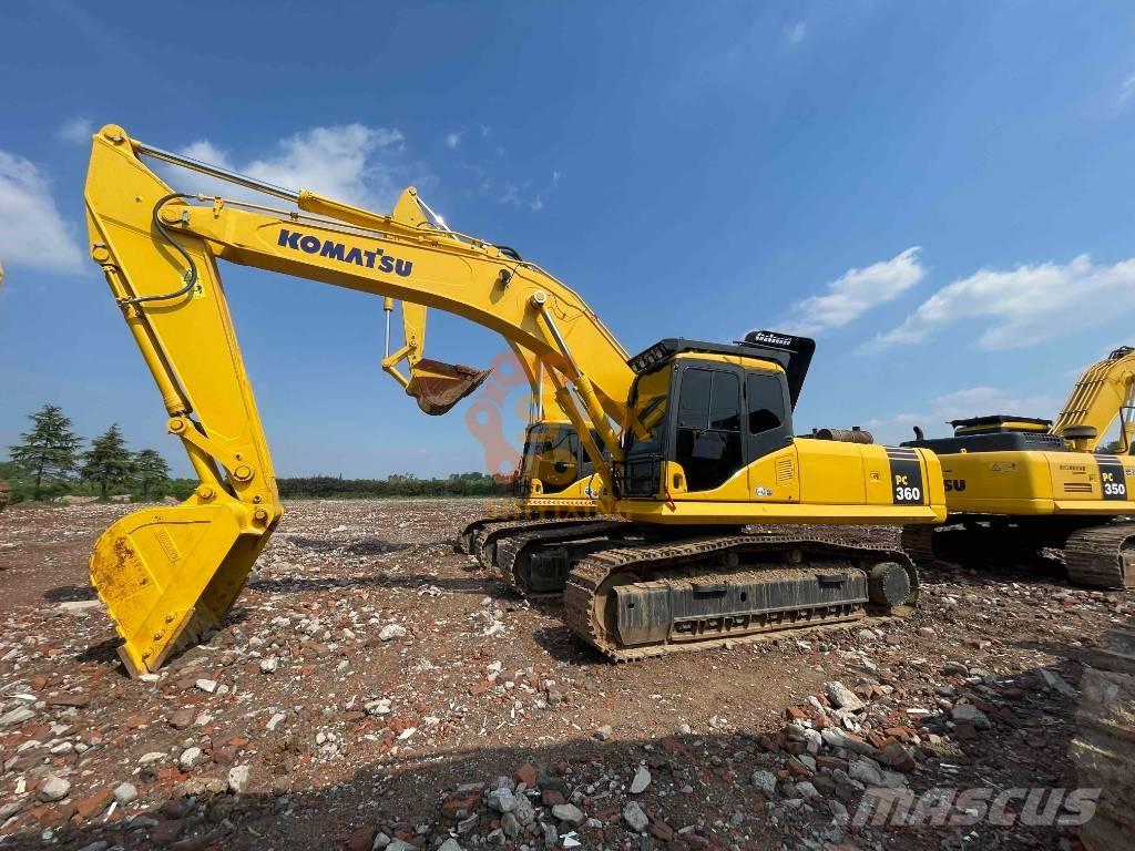 Komatsu PC 360-7 Pásová rýpadla