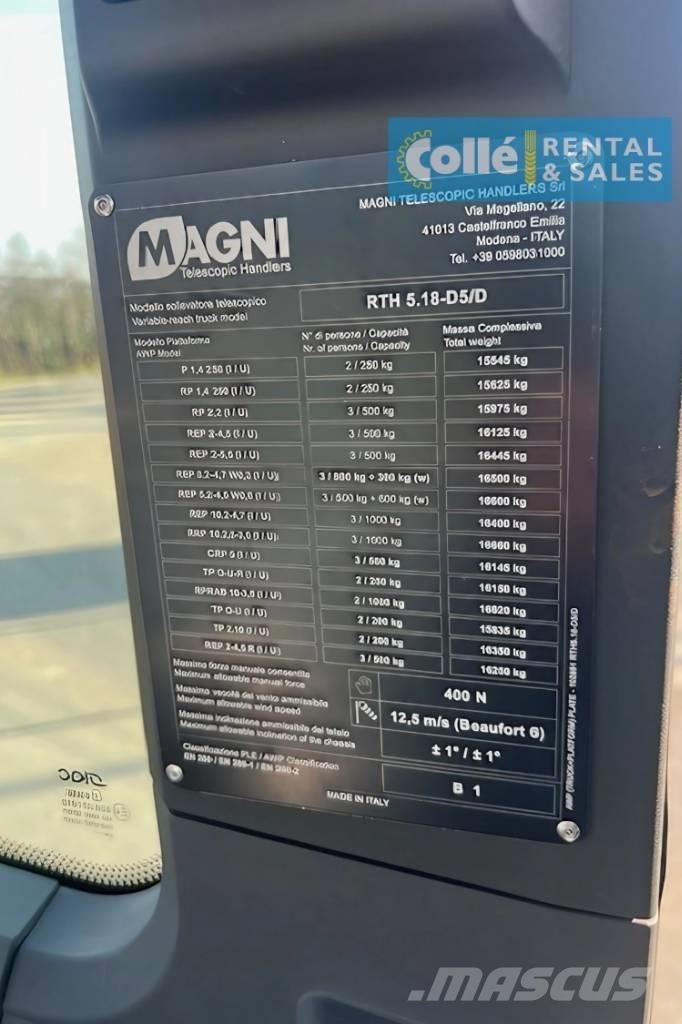 Magni RTH 5.18 | 2024 Teleskopické manipulátory