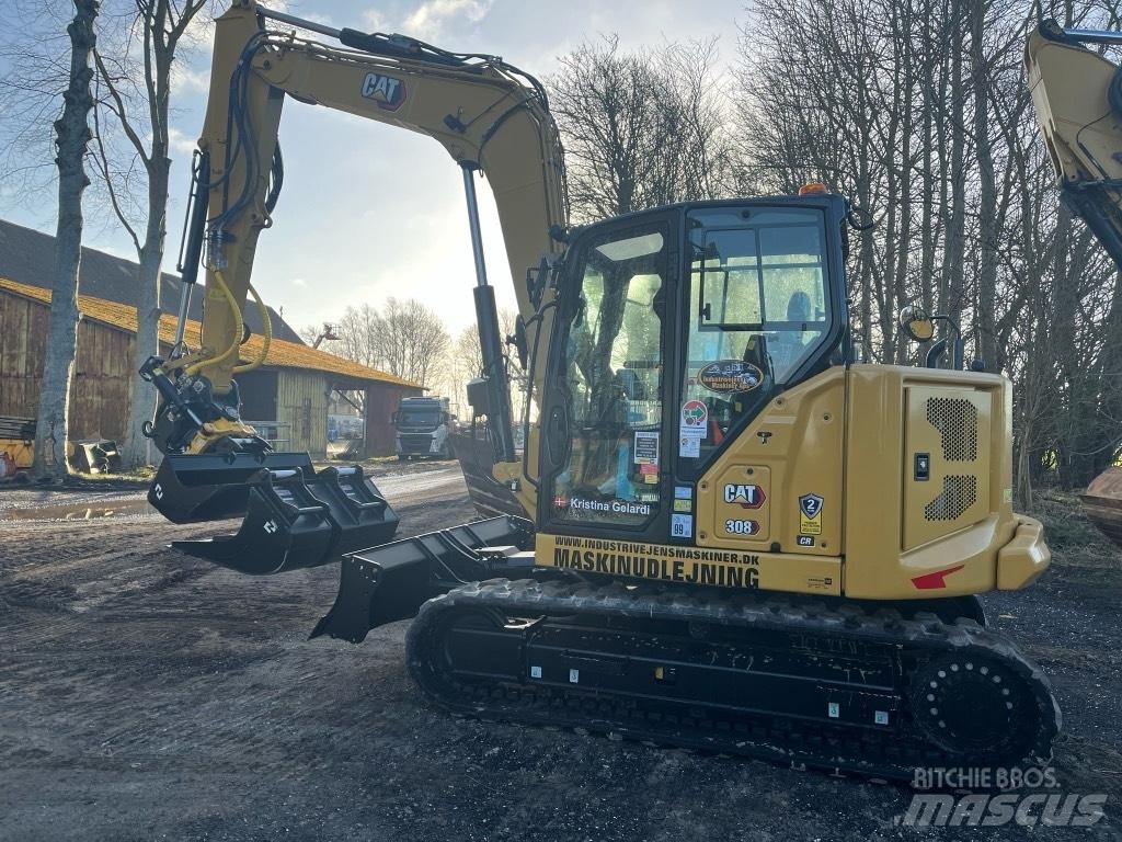 CAT 308 Midi rýpadla 7t - 12t