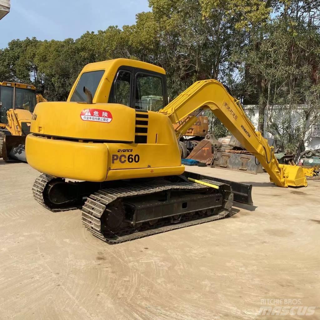 Komatsu PC 60 Pásová rýpadla