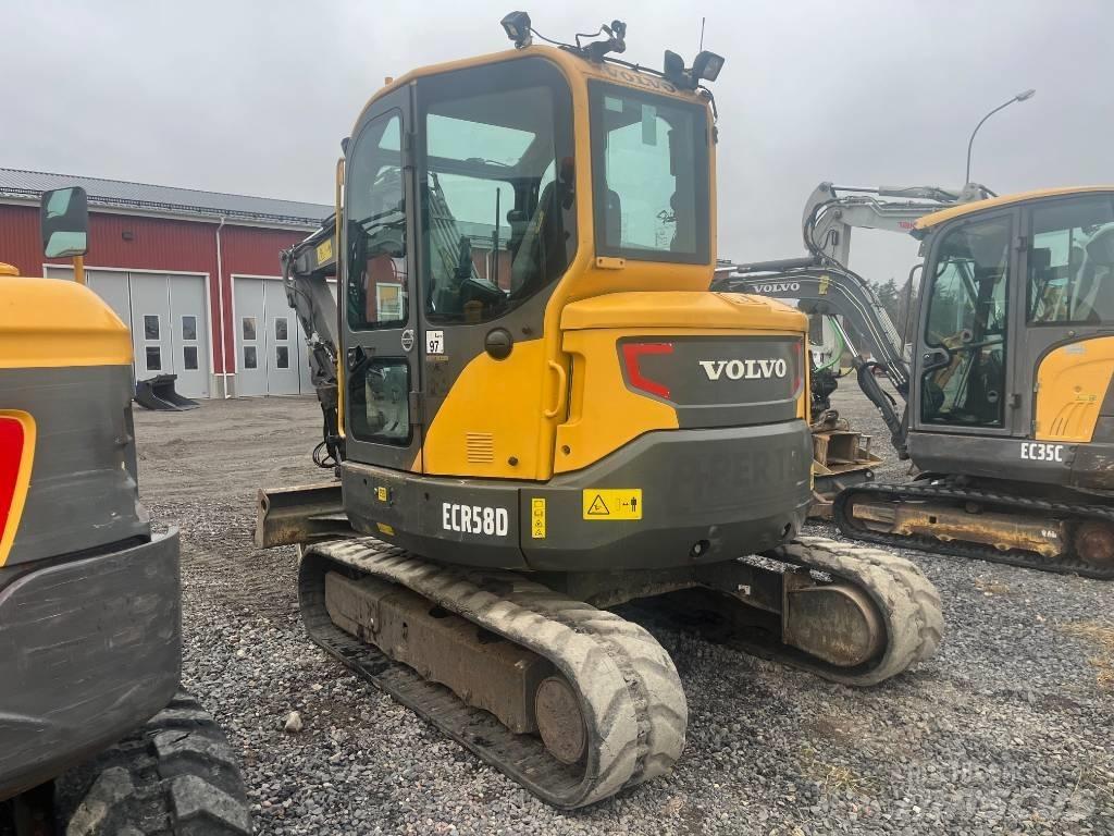 Volvo ECR 58 D Mini rýpadla < 7t