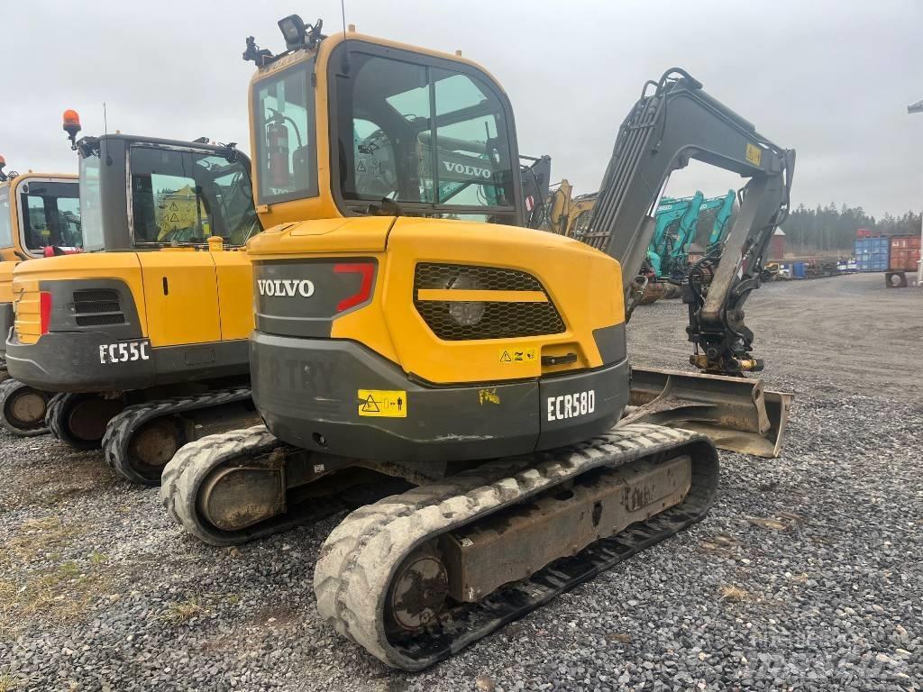 Volvo ECR 58 D Mini rýpadla < 7t