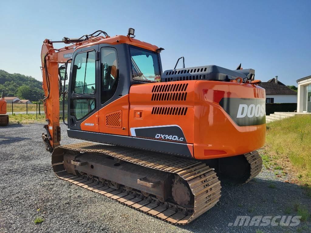 Doosan DX 140 LC-5 Pásová rýpadla