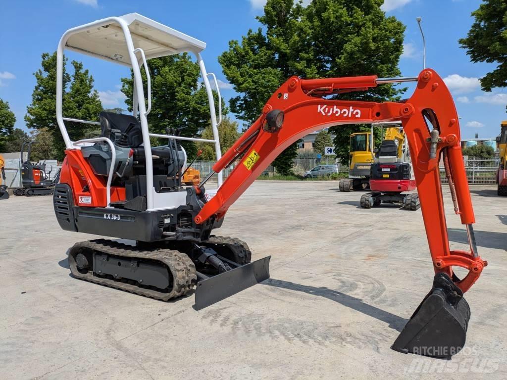 Kubota KX 36-3 Mini rýpadla < 7t