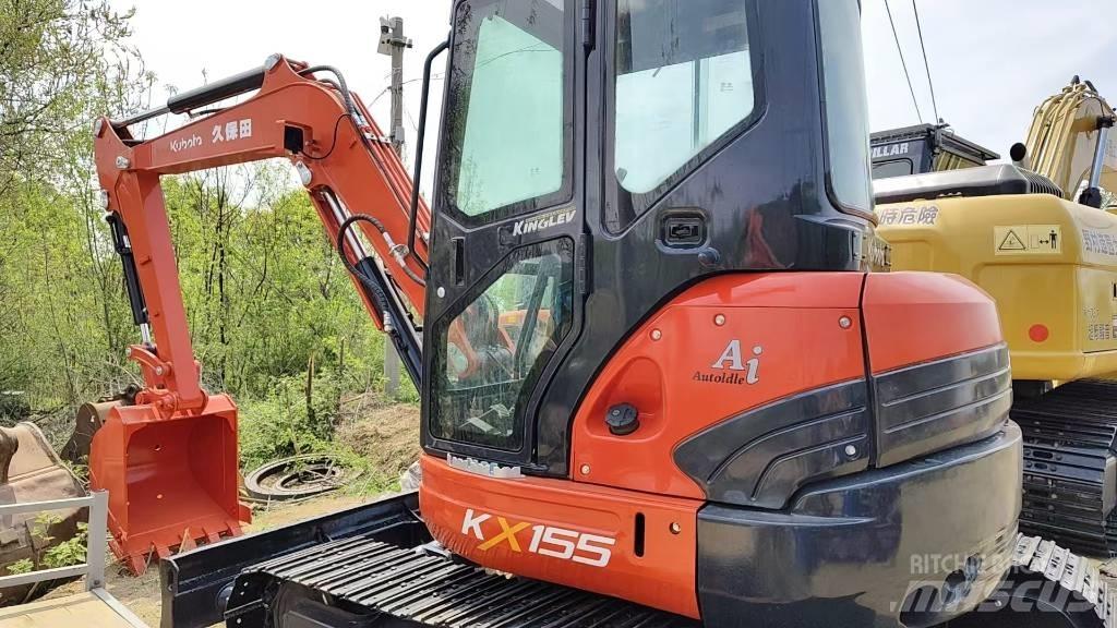 Kubota KX 155 Pásová rýpadla
